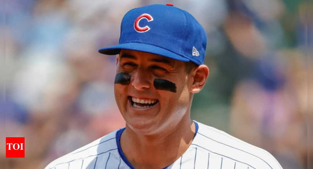 Anthony Rizzo announces retirement at 36 after 14 MLB seasons with Cubs  Yankees and Padres | MLB News - The Times of India