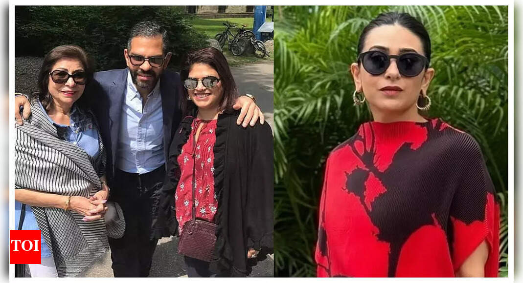 <div>Sunjay Kapur's sister supports Karisma Kapoor’s kids</div>