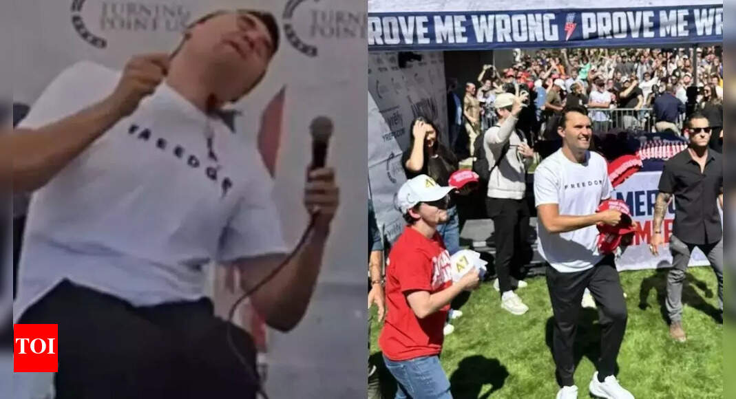 Shot fired from a building 200 yards away? No clarity on shooter after Charlie Kirk dies from bullet injury