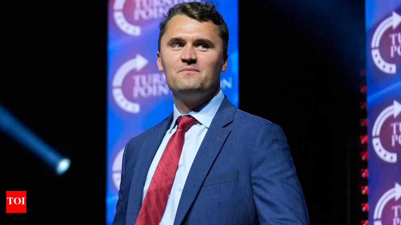 Charlie Kirk shot dead: Suspect in custody, announces FBI director Kash Patel; probe ongoing - The Times of India