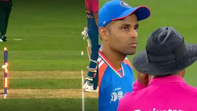  Towel drama in Asia Cup! Third umpire says OUT, but Suryakumar Yadav withdraws appeal