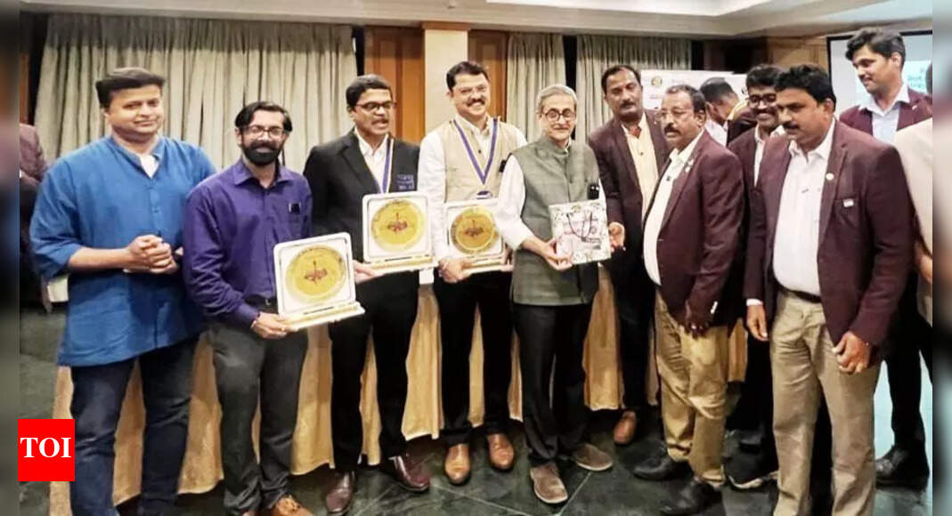 Rotary Clubs unite in Pimpri for a grand welcome of coffeeland Chikkamagaluru's road safety rally