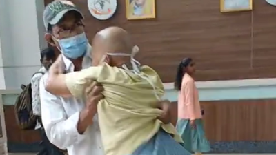 Coimbatore: Man forced to drag father after being denied wheelchair at govt hospital; 2 suspended — watch