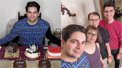 Yeh Rishta Kya Kehlata Hai fame Karan Mehra celebrates birthday with family in Delhi, says ‘I loved the pampering by my family’