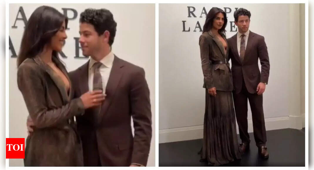 <div>Priyanka-Nick's look reminds fans of Met Gala debut</div>