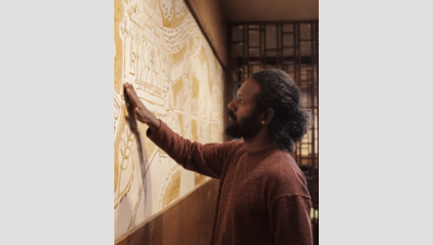 Baadal Nanjundaswamy brews Bengaluru mural with two litres of filter coffee