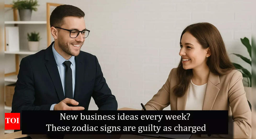 New business ideas every week? These zodiac signs are guilty as charged