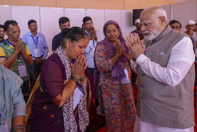 PM Modi announces Rs 1,200 crore aid for flood-hit Uttarakhand, meets victims in Dehradun