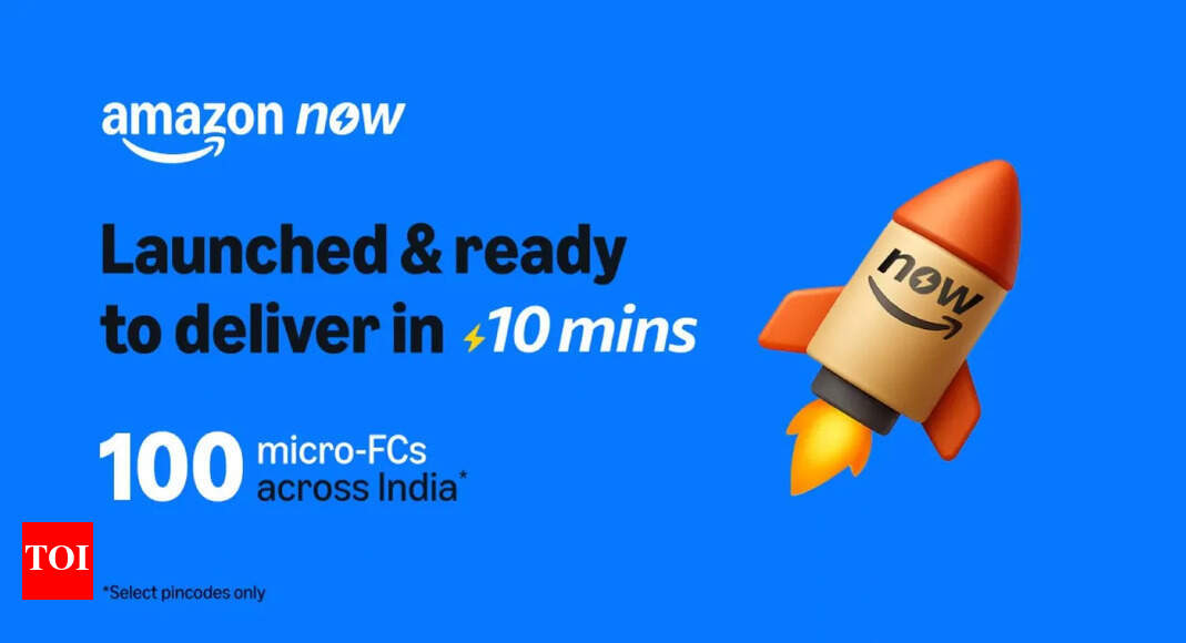 Amazon Now 10-minute delivery service is now available in more locations in India: All details