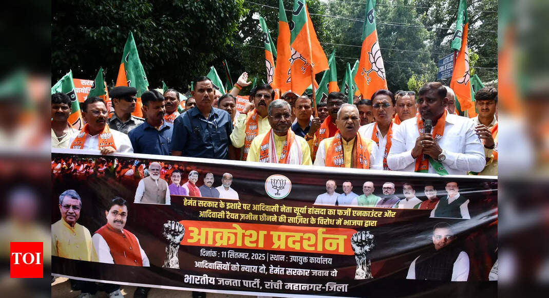 BJP Demands CBI Probe in Alleged Police Encounter of Tribal Activist Surya Hansda in Jharkhand