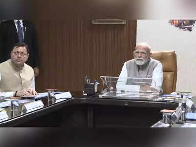 PM Modi Reviews Situation In Flood-Hit Uttarakhand, Announces ₹1200 Cr Relief Package