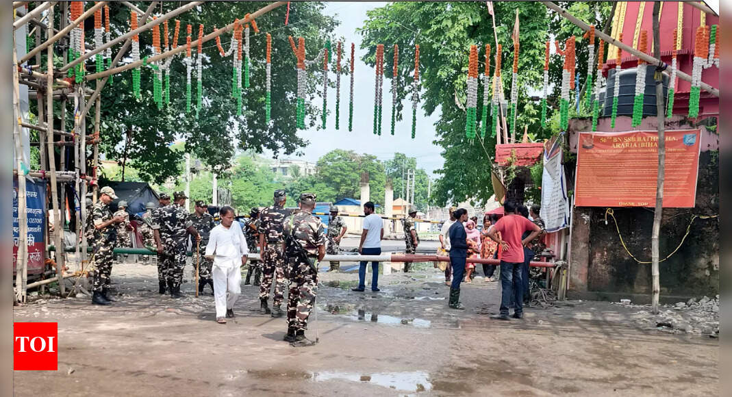 Five Nepalese prisoners on the run held in E Champaran