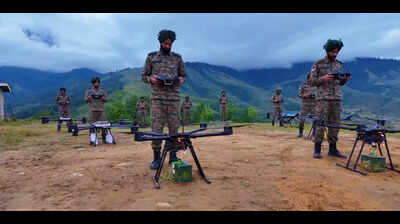 Army conducts Exercise Siyom Prahar in Arunachal to validate drone technology in modern tactical operations