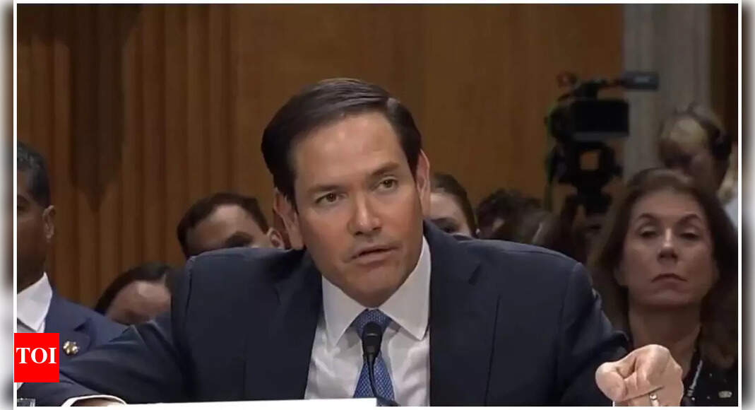 'India is one of top relationships': Rubio on ties; backs Sergio Gor