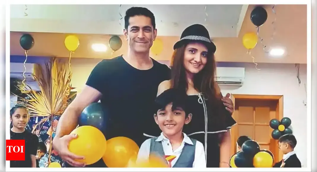 Family Affair: Smriti and Tarun Khanna’s son Adamya joined them on TV show