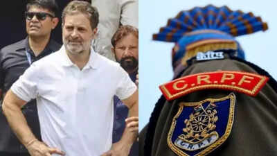 राहुल की सुरक्षा पर सीआरपीएफ पत्र: केंद्र में कांग्रेस शुल्क; पूछें कि क्या 'एक खतरा है'