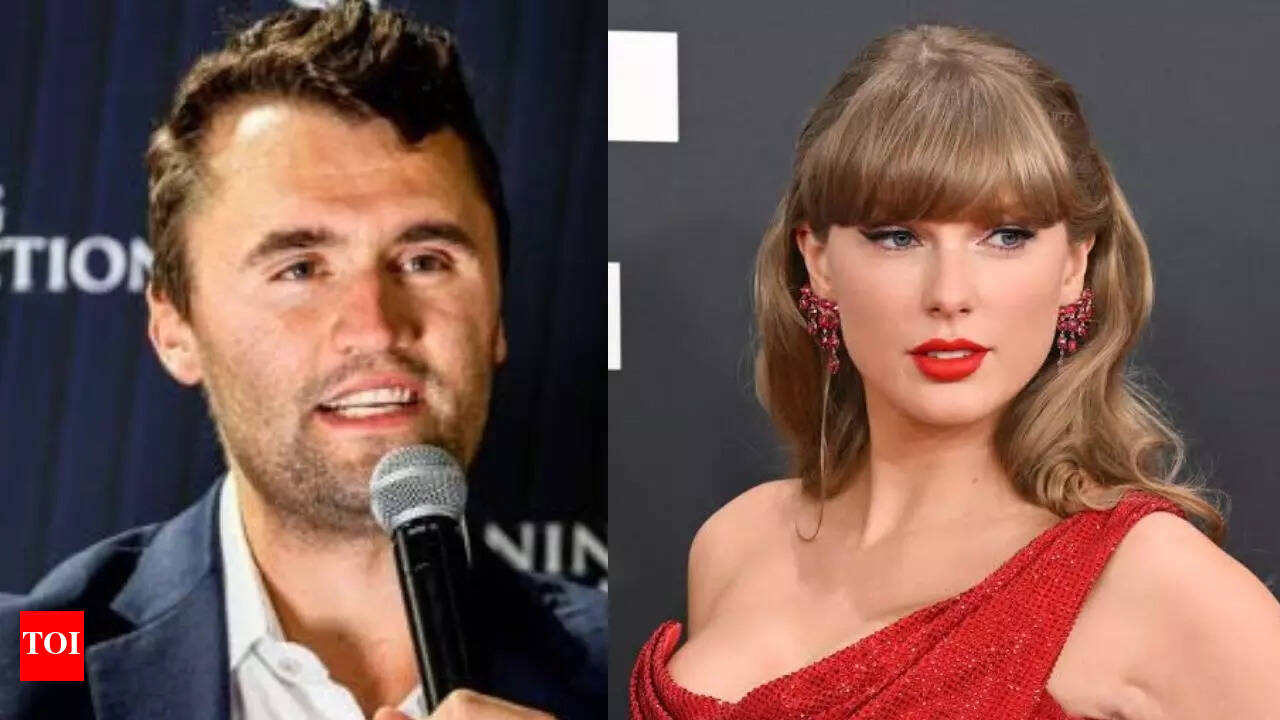 Submit to your husband”: Charlie Kirk under fire after resurfaced rant  about Taylor Swift's engagement to Travis Kelce | NFL News - The Times of  India