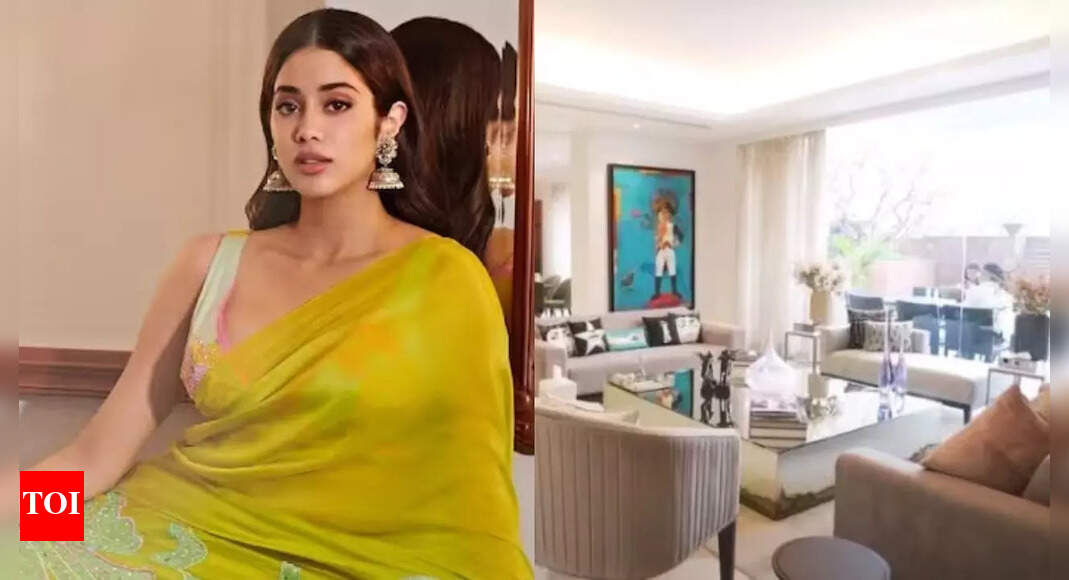 Inside Janhvi Kapoor’s stunning Rs 65 crore Mumbai home: A space filled with art, luxurious interiors, and cozy corners