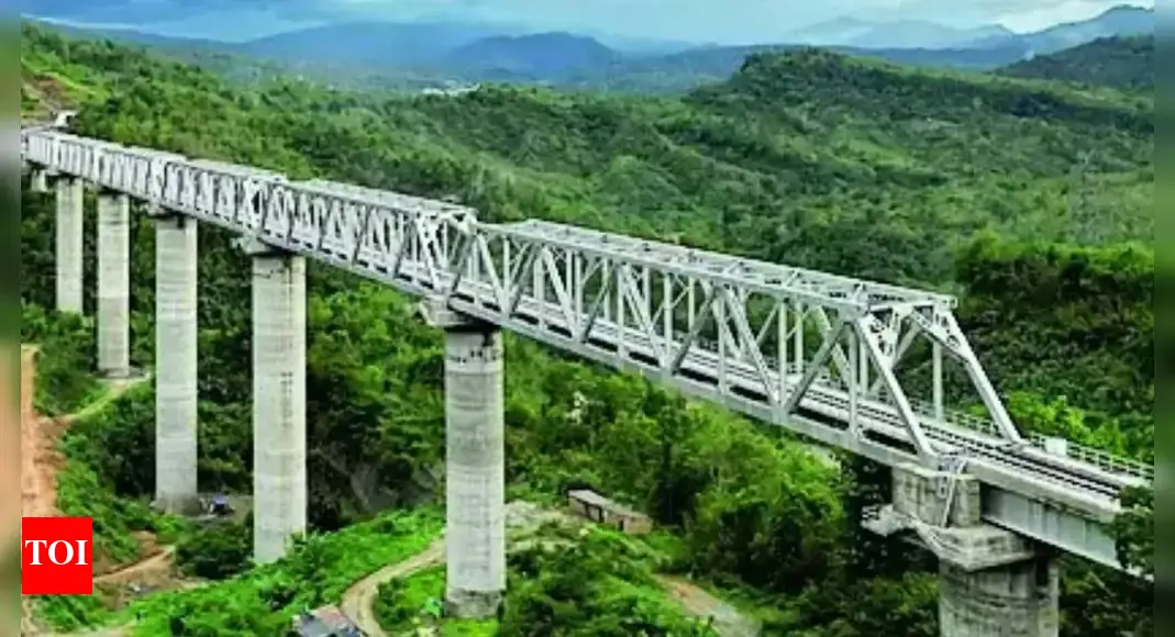 Rail revolution: 78 years after Independence, Mizoram to get its first railway link