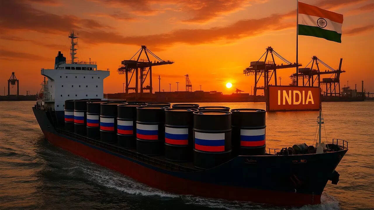 India pushes back against Trump pressure: Russia crude imports rise to $3.4  bn, close to China's $3.64 bn; EU buys fossil fuels too - The Times of India