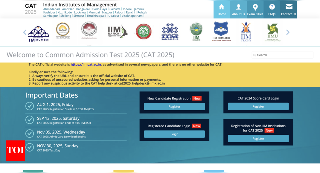 CAT 2025 registration window closes tomorrow at iimcat.ac.in: Check direct link to apply and other details here