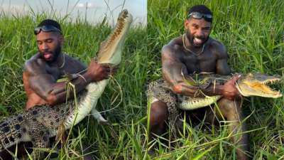  American influencer’s crocodile wrestling video sparks investigation; calls for deportation grow
