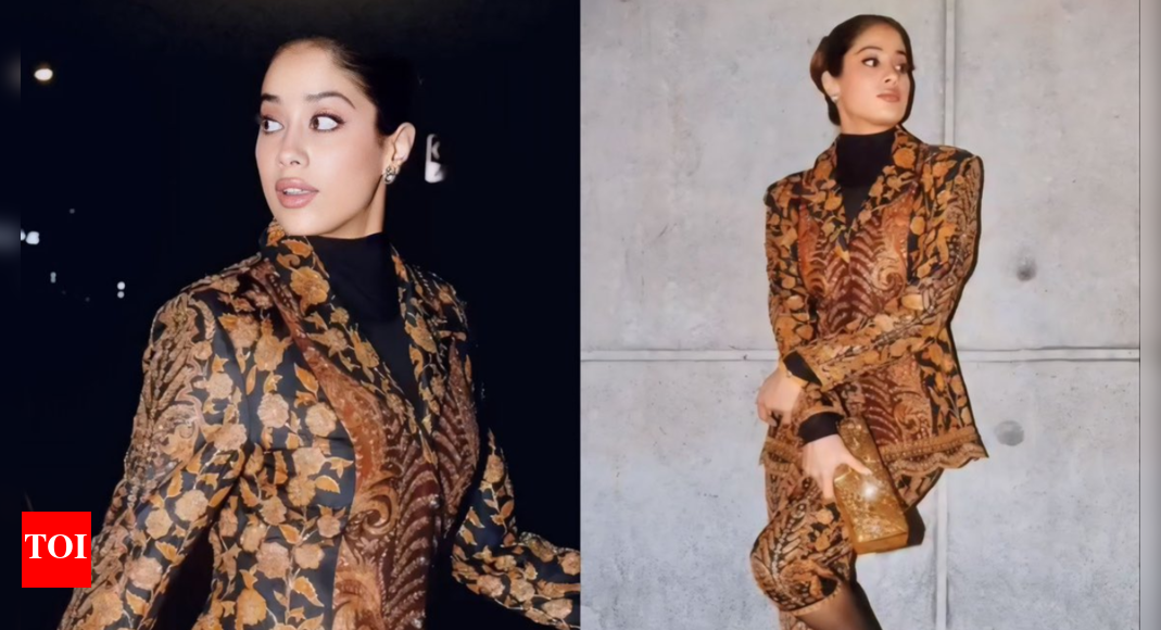 Janhvi Kapoor reinvents red-carpet glam at TIFF with her short-trousers twist