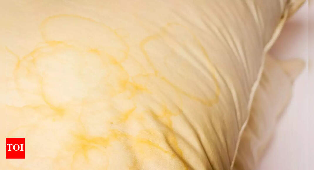 What do yellow stains on pillows reveal about your health and sleep