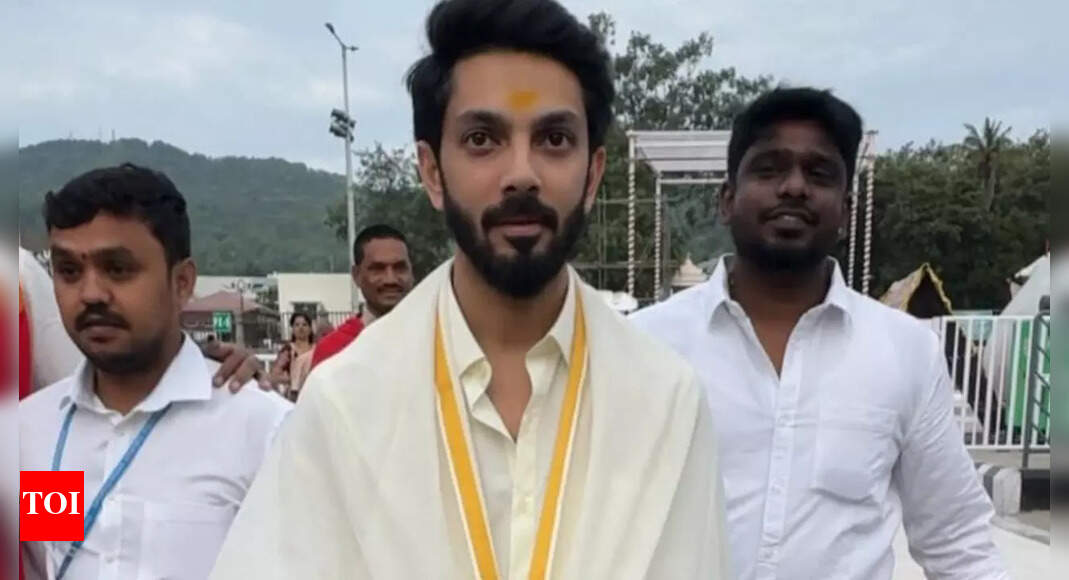 'Madharaasi' composer Anirudh Ravichander seeks blessings at Tirupati; says, 'Music is a big responsibility; I want the love and blessings of the fans'