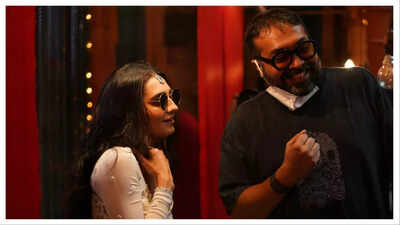  Anurag Kashyap is a creative guy in his shorts, sitting at home eating pakoras