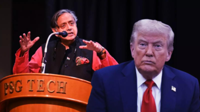  Shashi Tharoor slams Trump over India policy - shares impact of US tariff