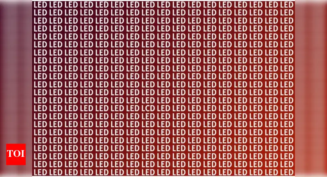 Optical illusion: Only a person who has eagle-sharp vision can spot the ‘LCD’ in just 9 seconds