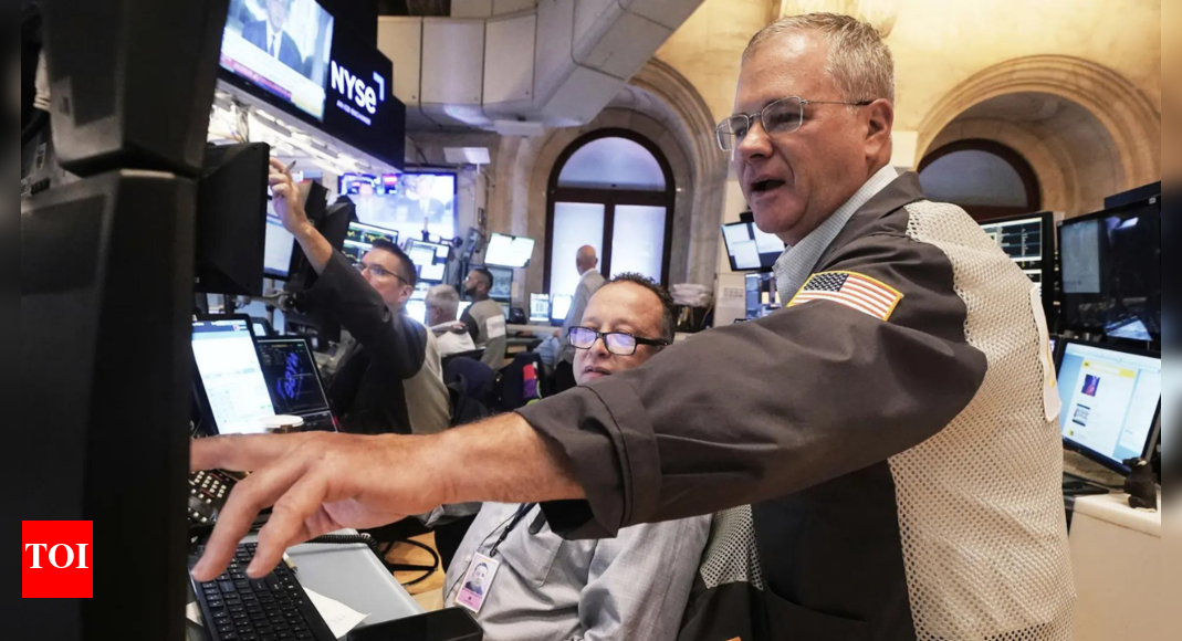 US market today: Wall Street drifts near record highs; S&P 500 steady, Dow dips 51 points, Fed rate cut hopes fuel optimism