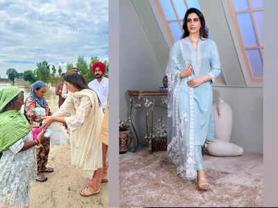 Samaira distributes sanitary pads in Punjab’s flood-affected areas