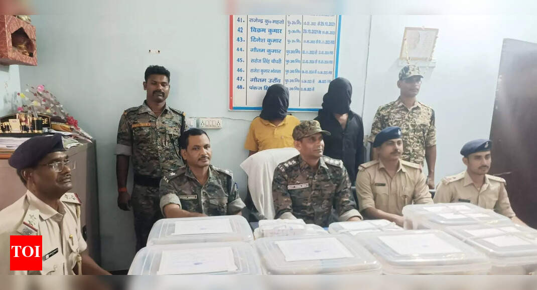 Police Seize 39.5 kg of Ganja and Arrest Two Smugglers in Hazaribag