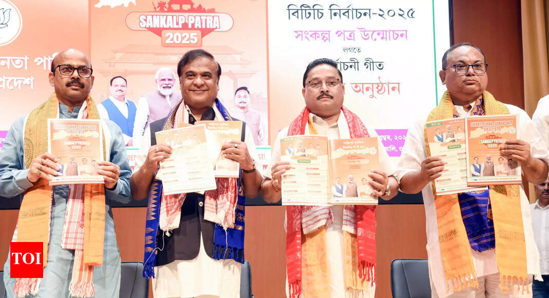 BJP launches manifesto for Bodoland Territorial Council elections, promises development and unity