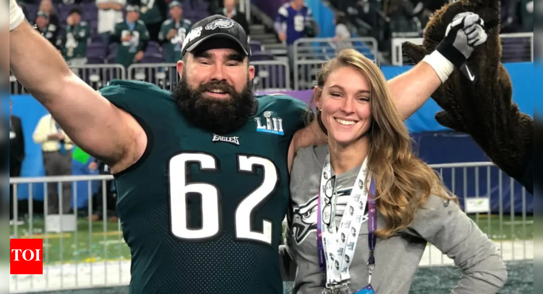Kylie Kelce recalls awkward welcome to NFL moment with Eagles WAG while dating Jason Kelce