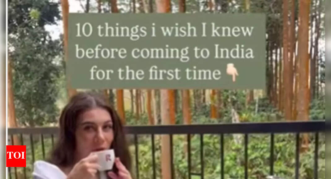 Viral: Dutch woman shares tips for first-time travel in India, netizens react