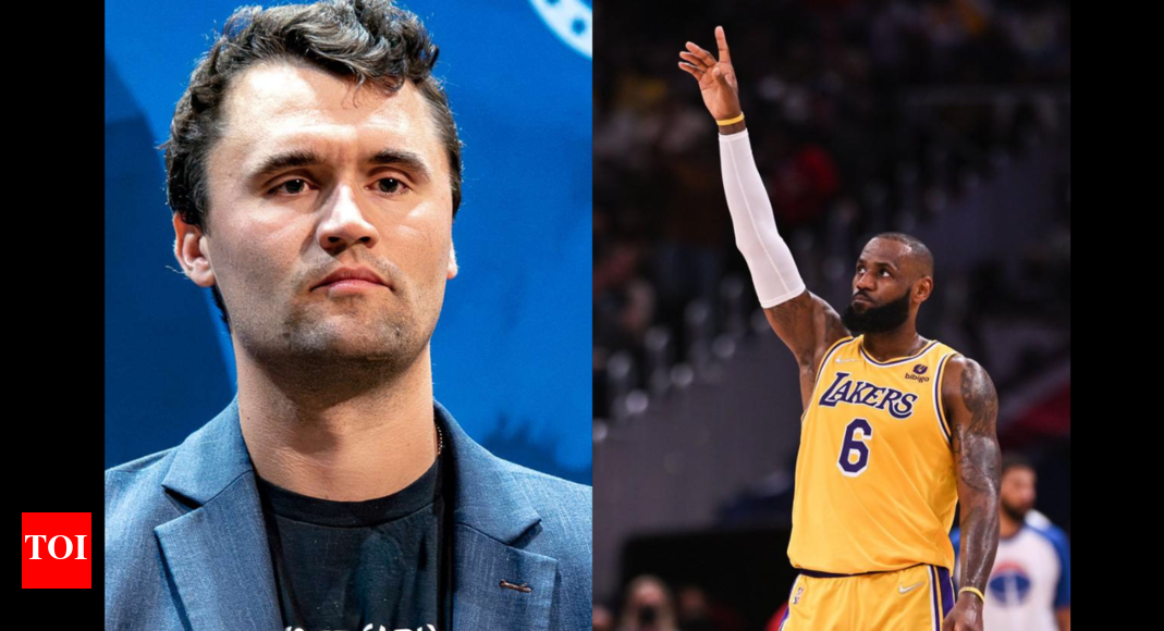 “No one wants to watch”: Charlie Kirk’s controversial comments about LeBron James’ talent spark outrage