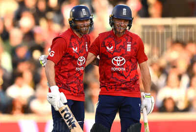 England cross 300 in T20I - Phil Salt and Jos Buttler tear apart South Africa in record win