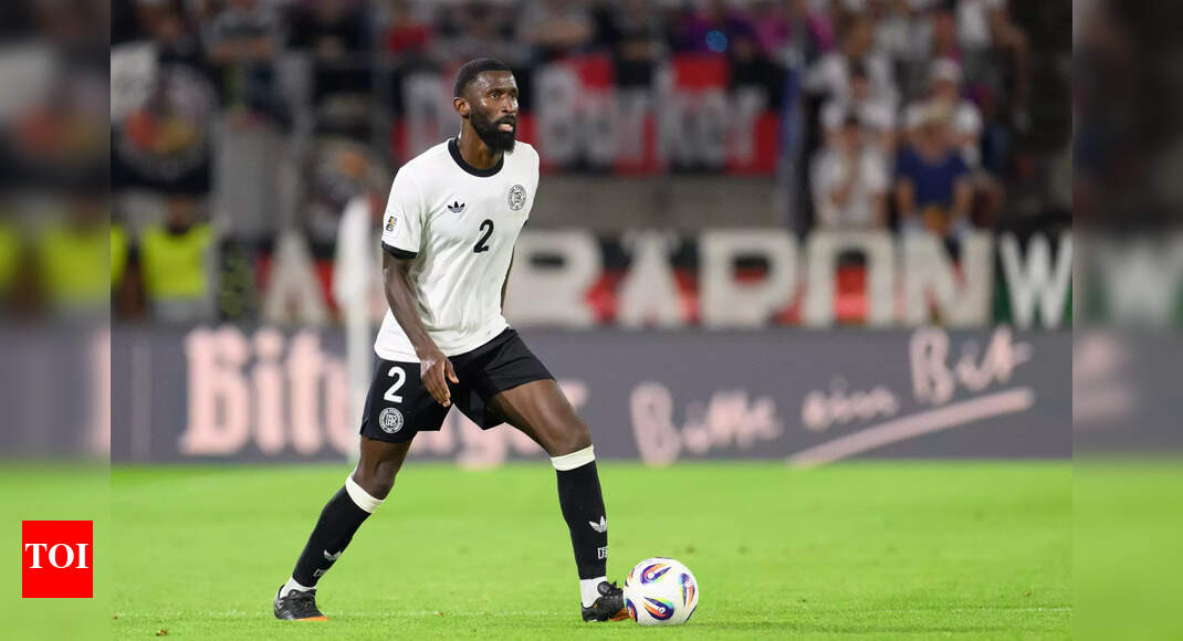 Real Madrid lose Antonio Rudiger to injury for several weeks
