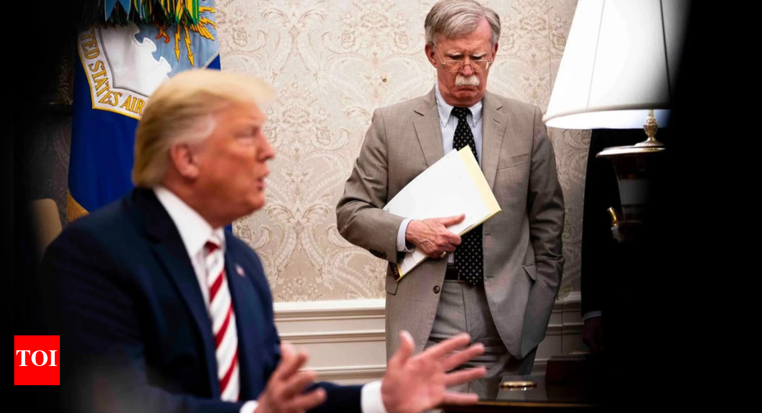 'Erratic behaviour': Ex-US NSA John Bolton slams Trump’s India tariffs; rejects claim of brokering India-Pak peace