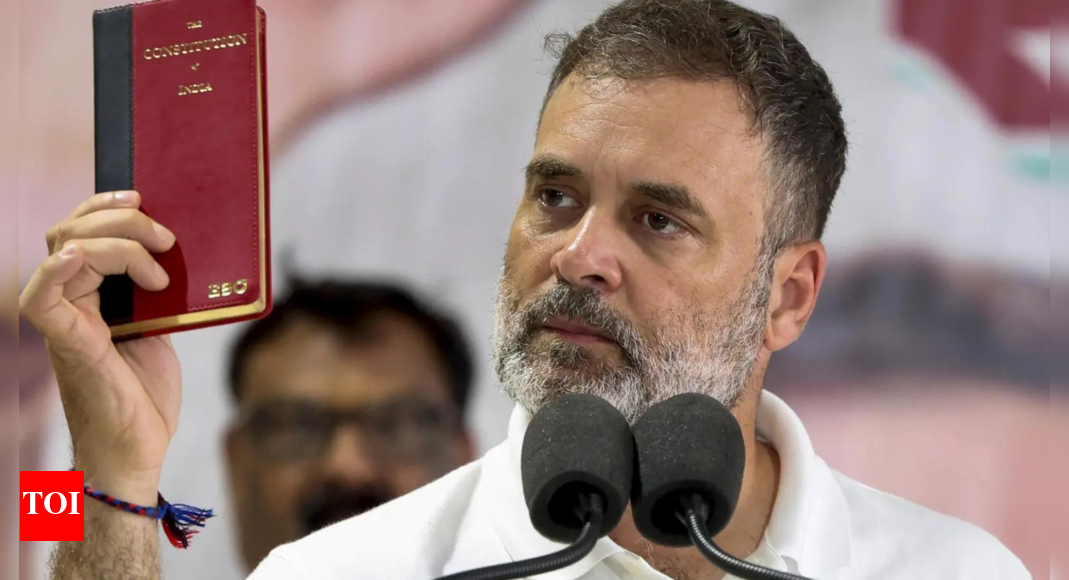 BJP slams Rahul over VP swearing-in absence