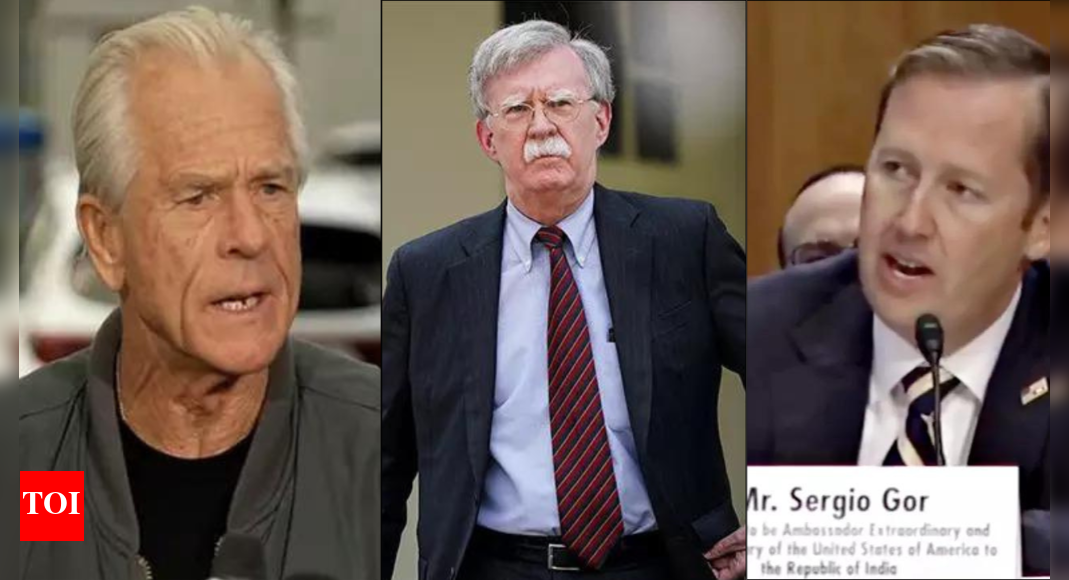 ‘Unqualified to be US Ambassador to India’: Ex-US NSA slams Sergio Gor nomination; dismisses Navarro’s remarks