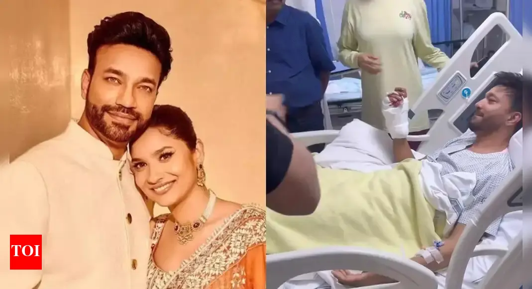 Ankita Lokhande’s husband Vicky Jain gets hospitalised; Samarth Jurel shares video