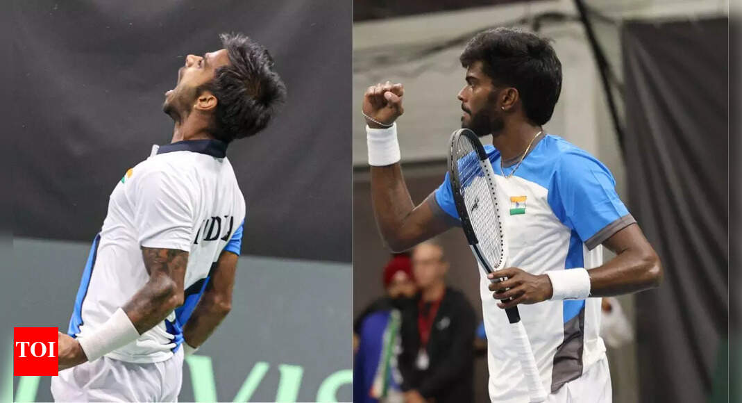 India stuns Switzerland: D. Suresh and Sumit Nagal give 2-0 lead in World Group I