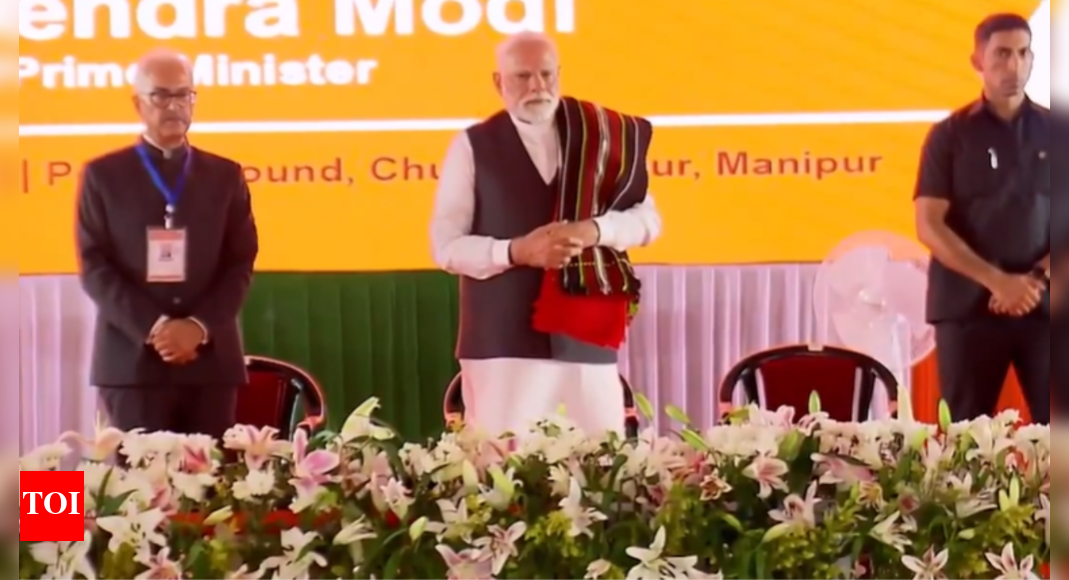 Modi in Manipur: PM pays first visit to violence-torn state; inaugurates developmental projects worth Rs 7,300 crore