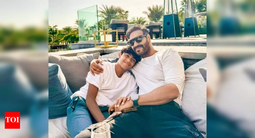 Ajay Devgn wishes his 'strongest critic, softest corner' Yug on 15th birthday