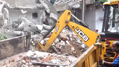  Authorities demolish homes of two accused in Bhopal college students rape case