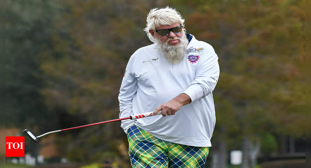 John Daly makes golf history after carding shocking 19 on 12th hole during Sanford International opening round